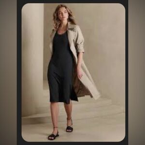 NWT Banana Republic Black Sheath Dress